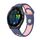 Per Garmin Forerunner 965 Cinturino sportivo in silicone traspirante da 22 mm (blu notte + rosa) Per Garmin Forerunner 965 Cinturino sportivo in silicone traspirante da 22 mm (blu notte + rosa)