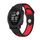 Per cinturino sportivo in silicone traspirante Garmin Instinct 22mm (nero + rosso) Per cinturino sportivo in silicone traspirante Garmin Instinct 22mm (nero + rosso)