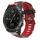 Per Garmin D2 Delta PX 26mm Cinturino in silicone stampato mimetico (rosso + mimetico militare) Per Garmin D2 Delta PX 26mm Cinturino in silicone stampato mimetico (rosso + mimetico militare)