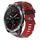 Per cinturino per orologio Garmin Descent MK 2 26mm in silicone stampato mimetico (rosso + mimetico militare) Per cinturino per orologio Garmin Descent MK 2 26mm in silicone stampato mimetico (rosso + mimetico militare)
