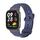 Per Redmi Watch 3 Mijobs cinturino in TPU con struttura a nido d'ape (blu notte nero) Per Redmi Watch 3 Mijobs cinturino in TPU con struttura a nido d'ape (blu notte nero)