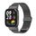 Per Redmi Watch 3 Cinturino Mijobs Milan con fibbia in metallo (nero)