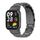 Per Redmi Watch 3 Mijobs Cinturino per orologio in acciaio inossidabile con tre sfere in metallo (nero) Per Redmi Watch 3 Mijobs Cinturino per orologio in acciaio inossidabile con tre sfere in metallo (nero)