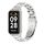 Per Redmi Band 2 Mijobs scocca in metallo + cinturino in acciaio inossidabile a tre sfere (argento) Per Redmi Band 2 Mijobs scocca in metallo + cinturino in acciaio inossidabile a tre sfere (argento)