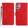 Custodia in pelle goffrata con cuciture per Samsung Galaxy S22 Ultra 5G (rossa) Custodia in pelle goffrata con cuciture per Samsung Galaxy S22 Ultra 5G (rossa)