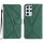 Custodia in pelle goffrata con cuciture per Samsung Galaxy S21 Ultra 5G (verde) Custodia in pelle goffrata con cuciture per Samsung Galaxy S21 Ultra 5G (verde)