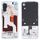 Per Asus Zenfone 8 ZS 590KS-2A007EU I006D Cornice con cornice centrale (argento) Per Asus Zenfone 8 ZS 590KS-2A007EU I006D Cornice con cornice centrale (argento)