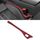 Car Seat Gap Bar Car Interior Box Bracciolo Gap Filler a prova di perdite (rosso) Car Seat Gap Bar Car Interior Box Bracciolo Gap Filler a prova di perdite (rosso)