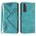 Custodia in pelle per Samsung Galaxy S22 + 5G Line Pattern Skin Feel (azzurro) Custodia in pelle per Samsung Galaxy S22 + 5G Line Pattern Skin Feel (azzurro)