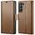 Per Samsung Galaxy S22 + 5G CaseMe 023 Butterfly Buckle Litchi Texture RFID Custodia in pelle antifurto (marrone) Per Samsung Galaxy S22 + 5G CaseMe 023 Butterfly Buckle Litchi Texture RFID Custodia in pelle antifurto (marrone)