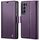Per Samsung Galaxy S22 + 5G CaseMe 023 Butterfly Buckle Litchi Texture Custodia in pelle antifurto RFID (viola perlato) Per Samsung Galaxy S22 + 5G CaseMe 023 Butterfly Buckle Litchi Texture Custodia in pelle antifurto RFID (viola perlato)