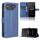 Per ASUS ROG Phone 7 Custodia per telefono in pelle Diamond Texture (blu)