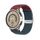 Cinturino per orologio in nylon intrecciato con fibbia da 20 mm (vino rosso blu) Cinturino per orologio in nylon intrecciato con fibbia da 20 mm (vino rosso blu)