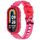 Per cinturino in silicone trasparente integrato Xiaomi Mi Band 8 (rosa rossa) Per cinturino in silicone trasparente integrato Xiaomi Mi Band 8 (rosa rossa)