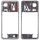 Per Realme GT Neo 5 Cornice con cornice centrale originale (nera)