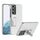 Per Samsung Galaxy S23+ 5G GKK Custodia per telefono antiurto ultrasottile con supporto (argento)