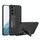 Per Samsung Galaxy S23 5G GKK Custodia per telefono antiurto in pelle liscia con supporto (nero) Per Samsung Galaxy S23 5G GKK Custodia per telefono antiurto in pelle liscia con supporto (nero)