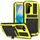 Per Samsung Galaxy S23+ 5G R-JUST Life Custodia per telefono antiurto antipolvere impermeabile (giallo) Per Samsung Galaxy S23+ 5G R-JUST Life Custodia per telefono antiurto antipolvere impermeabile (giallo)
