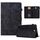 Per Samsung Galaxy Tab A 10.1 2016 T580 Custodia per tablet in pelle goffrata con torre (nero) Per Samsung Galaxy Tab A 10.1 2016 T580 Custodia per tablet in pelle goffrata con torre (nero)