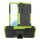 Per Samsung Galaxy S23 + 5G Texture gomma TPU + custodia per telefono PC con supporto (verde) Per Samsung Galaxy S23 + 5G Texture gomma TPU + custodia per telefono PC con supporto (verde)