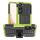 Per Samsung Galaxy S23 5G Texture gomma TPU + custodia per telefono PC con supporto (verde) Per Samsung Galaxy S23 5G Texture gomma TPU + custodia per telefono PC con supporto (verde)
