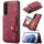 Per Samsung Galaxy S23+ 5G JEEHOOD Custodia a portafoglio staccabile magnetica retrò (rossa) Per Samsung Galaxy S23+ 5G JEEHOOD Custodia a portafoglio staccabile magnetica retrò (rossa)