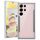 Per Samsung Galaxy S23 Ultra 5G iPAKY Thunder Series telaio in alluminio + paraurti in TPU + custodia antiurto per PC trasparente (grigio) Per Samsung Galaxy S23 Ultra 5G iPAKY Thunder Series telaio in alluminio + paraurti in TPU + custodia antiurto per PC trasparente (grigio)