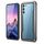 Per Samsung Galaxy S23 5G iPAKY Thunder Series telaio in alluminio + paraurti in TPU + custodia antiurto per PC trasparente (nero + grigio) Per Samsung Galaxy S23 5G iPAKY Thunder Series telaio in alluminio + paraurti in TPU + custodia antiurto per PC trasparente (nero + grigio)