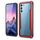 Per Samsung Galaxy S23 5G iPAKY Thunder Series telaio in alluminio + paraurti in TPU + custodia antiurto per PC trasparente (nero + rosso) Per Samsung Galaxy S23 5G iPAKY Thunder Series telaio in alluminio + paraurti in TPU + custodia antiurto per PC trasparente (nero + rosso)