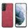 Per Samsung Galaxy S23+ 5G Denior PU Custodia per telefono con doppio slot per schede (rosso)