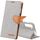 Per Samsung Galaxy S23 5G GOOSPERY CANVAS DIARY Custodia per cellulare in pelle con texture in tessuto (grigio)