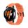 Per Huawei Watch 3 Pro Nuovo cinturino per orologio con fibbia in silicone nero da 20 mm (Vitality Orange) Per Huawei Watch 3 Pro Nuovo cinturino per orologio con fibbia in silicone nero da 20 mm (Vitality Orange)