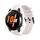 Per Huawei Watch Buds 22mm Cinturino in silicone con fibbia nera (Quicksand Pink) Per Huawei Watch Buds 22mm Cinturino in silicone con fibbia nera (Quicksand Pink)