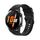 Per Huawei Watch 3 Pro Nuovo cinturino con fibbia in silicone nero da 22 mm (nero) Per Huawei Watch 3 Pro Nuovo cinturino con fibbia in silicone nero da 22 mm (nero)