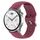 Per Xiaomi Watch S2 Cinturino in silicone tinta unita da 22 mm (vino rosso) Per Xiaomi Watch S2 Cinturino in silicone tinta unita da 22 mm (vino rosso)
