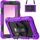 Custodia per tablet PC ibrido in silicone Lenovo Tab M8 di quarta generazione con tracolla (viola) Custodia per tablet PC ibrido in silicone Lenovo Tab M8 di quarta generazione con tracolla (viola)