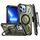 Custodia per telefono con supporto magnetico MagSafe per iPhone 12 Pro Armor Series con clip posteriore (verde militare) Custodia per telefono con supporto magnetico MagSafe per iPhone 12 Pro Armor Series con clip posteriore (verde militare)