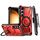 Custodia per telefono con supporto magnetico MagSafe per Samsung Galaxy S23 5G Armor Series con clip posteriore (rosso) Custodia per telefono con supporto magnetico MagSafe per Samsung Galaxy S23 5G Armor Series con clip posteriore (rosso)