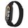 Per Xiaomi Mi Band 8 cinturino in nylon con cinturino in metallo (nero + nero) Per Xiaomi Mi Band 8 cinturino in nylon con cinturino in metallo (nero + nero)