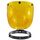 Lente antivento a tre pulsanti per casco da motociclista con staffa (ambra) Lente antivento a tre pulsanti per casco da motociclista con staffa (ambra)