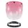 Lente antivento a tre pulsanti per casco da motociclista con staffa (rosa) Lente antivento a tre pulsanti per casco da motociclista con staffa (rosa)