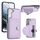 Custodia per telefono in pelle antiurto per Samsung Galaxy S23 con porta carte (viola) Custodia per telefono in pelle antiurto per Samsung Galaxy S23 con porta carte (viola)