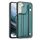 Custodia per telefono in pelle antiurto per Samsung Galaxy S22 + 5G con cinturino da polso (verde) Custodia per telefono in pelle antiurto per Samsung Galaxy S22 + 5G con cinturino da polso (verde)