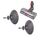 Per aspirapolvere Dyson V10 / V11 100 W Testa di aspirazione a coppia elevata Ruote V-Ball Per aspirapolvere Dyson V10 / V11 100 W Testa di aspirazione a coppia elevata Ruote V-Ball