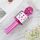 WS-858L Microfono a capacità wireless lampeggiante a LED con microfono audio Bluetoon Live per telefono cellulare (rosa) WS-858L Microfono a capacità wireless lampeggiante a LED con microfono audio Bluetoon Live per telefono cellulare (rosa)
