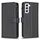 Per Samsung Galaxy S22 5G 9 slot per schede con cerniera portafoglio in pelle flip custodia per telefono (nero) Per Samsung Galaxy S22 5G 9 slot per schede con cerniera portafoglio in pelle flip custodia per telefono (nero)