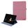 Custodia per tablet in pelle e tessuto per Microsoft Surface Pro 4/5/6/7 (rosa rossa) Custodia per tablet in pelle e tessuto per Microsoft Surface Pro 4/5/6/7 (rosa rossa)