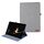 Per Microsoft Surface Pro 4/5/6/7 Custodia per tablet in pelle e tessuto (grigio) Per Microsoft Surface Pro 4/5/6/7 Custodia per tablet in pelle e tessuto (grigio)