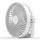 Ventilatore da campeggio per tenda portatile da esterno ricaricabile multifunzionale a LED (bianco) Ventilatore da campeggio per tenda portatile da esterno ricaricabile multifunzionale a LED (bianco)