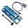 PCE164P-N03 VER006C Riser Mini PCI-E da 1X a 16X per scheda immagine esterna per laptop, specifiche: Blue Board 6pin PCE164P-N03 VER006C Riser Mini PCI-E da 1X a 16X per scheda immagine esterna per laptop, specifiche: Blue Board 6pin